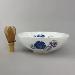 有田焼 香蘭社 鉢 染付 赤絵 花文様 盛り鉢 菓子鉢のサムネイル