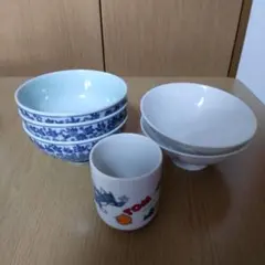 飯碗 湯呑み セット 陶磁器　有田焼 聖山窯　Marusyo　トムとジェリーのサムネイル