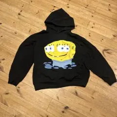 スパンジボブ パーカー Lサイズ ブラック