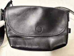 UNITED ARROWS GLR グリーンレーベル レザー ショルダーバッグ