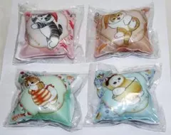 送料込み【新品】mofusand くら寿司コラボ クッションチャーム 4点セット