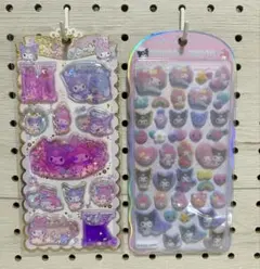 【匿名発送】新品未開封‼️メロクロ　コットンパフィー　キラキラウォーターinシール