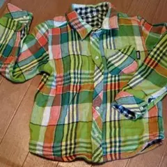 長袖 シャツ120cm 使用品
