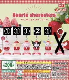サンリオ いちごめじるしアクセサリー 6点セット