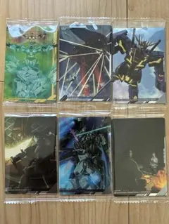 イタジャガ 機動戦士ガンダム ビジュアルアートコレクションII 6枚セットのサムネイル
