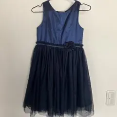 ネイビー　キッズドレス