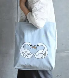 ミナ×アンデルセン 二羽の白鳥 トートバッグ 新品未開封 皆川明さん 完売品 ミナ×アンデルセン 二羽の白鳥 トートバッグ 新品未開封 皆川明さん