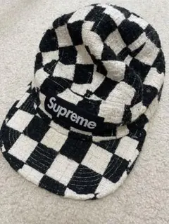 Supreme ギンガムチェック ワークキャップ ピンク - メルカリ