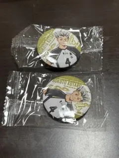 くら寿司 ハイキュー 木兎 缶バッジ