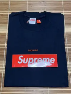 Supreme box logo tee 14ss 20周年 ネイビー - メルカリ