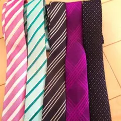 ネクタイ 5 本セット 多様なデザイン 匿名配送にて発送させて頂きます
