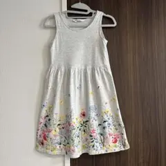 H&M ノースリーブワンピース 花柄 134/140