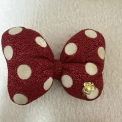 ミニー 大きめリボンヘアゴム
