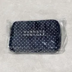 ‼️セール‼️BARNEYS NEW YORK バレンタイン ポーチ 黒白ドット柄のサムネイル