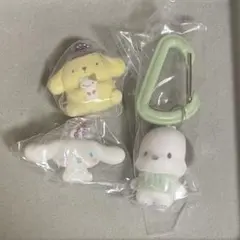 サンリオ フロッキーマスコット カラフルカラビナマスコットチャーム 3個セット