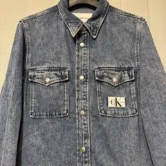 カルバンクライン デニムシャツ S
