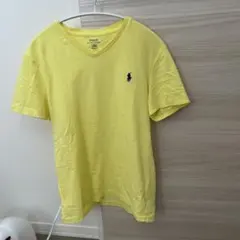 Polo Ralph Lauren イエロー vネック　Tシャツ Sサイズ