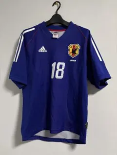 2002年 サッカー日本代表 日韓戦 小野伸二 18 レプリカユニフォーム