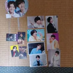 timeleszうちわと写真 トレカセット