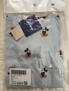 【新品タグ付き】プティマイン Disneyミッキー 半袖パジャマ