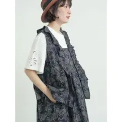 サマンサ モスモスSamansa Mos2 メルヘンコラボ 総刺繍ベスト・新品のサムネイル