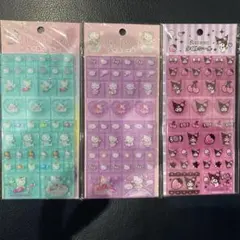 【定価以下】サンリオ　タイルシール　ハローキティ　マーメイド　フェアリー　クロミ