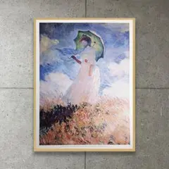 額装品/Sur les planches/クロード モネ/ポスター/インテリア - メルカリ