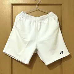 YONEX ハーフパンツ ユニM 廃盤モデル ホワイト