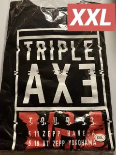 TRIPLE AXE ロリクレ コラボTシャツ XLサイズ TRIPLE AXE ロリクレコラボTシャツ XL - メルカリ