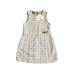 【新品】anyFAM チェックワンピース エニィファム フォーマル オンワード