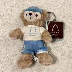 AULANI Hawaii限定 ダッフィー ぬいぐるみキーホルダー