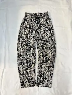 ジャーナルスタンダードレリューム バイカラーフラワーイージーパンツ