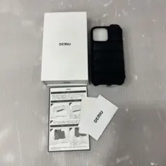 DEMIU BALLON iPhone15ProMaxケース ウルトラスウェード