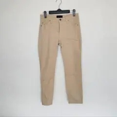 UNTITLED ベージュ スリムフィットパンツ サイズ1