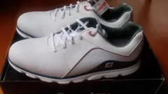 【新品・未使用】　FootJoy ゴルフシューズ ホワイト 2025年最新】フットジョイ ゴルフシューズ 27の人気アイテム