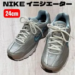 NIKE ナイキ イニシエーター 24cm シルバー スニーカー ランニング