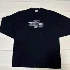 Nike ブラック ロングスリーブ Tシャツ M