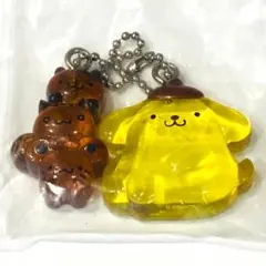 【未開封】サンリオ なかよしドロップチャーム ガチャ ポムポムプリン ＆ チーム