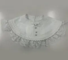 愛野えり しまむら コラボ マノンローズ 付け襟 白 ホワイト