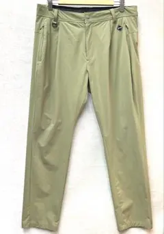 21aw fcrb「WIDE CROPPED EASY PANTS」XL 茶 - メルカリ