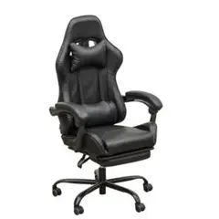フルフラットバケットレーシングチェア　ブラック