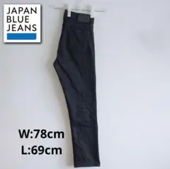 JAPAN BLUE JEANS ブラックデニム サイズS 美品のサムネイル