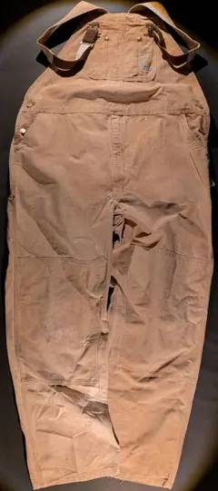 ボロ 09年 旧タグ Carhartt 超ビッグサイズ オーバーオール