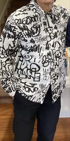 A◇MARC JACOBS 総柄 ジップアップ ブルゾン M - メルカリ