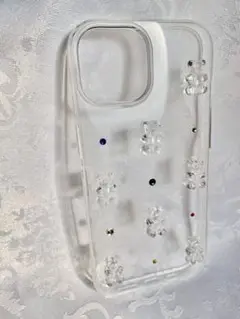 透明グミベア♡iPhone15ケース