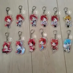 すとぷり 莉犬 るぅと ころん キーホルダー