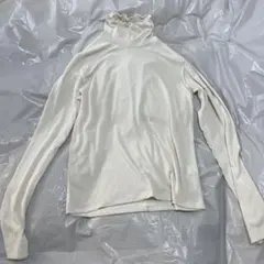 GU リブメロータートルネックT(長袖) L