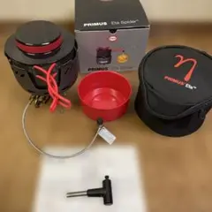 【未使用品】プリムスイータースパイダー2とプリムスフライパンセット 未使用品】プリムスイータースパイダー2とプリムスフライパン