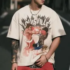 美品 24AW RESERFF BOXER GRAPHIC TEE Lのサムネイル