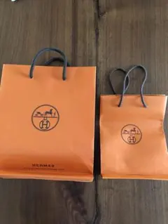 HERMES ショップ袋 大小セット新品未使用
